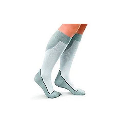 Jobst Sport Socks White Grey S - Jag Couture Beauty