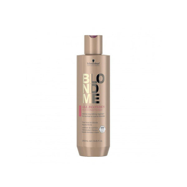 Schwarzkopf Blondme All Blondes Rich Conditioner 250ml Jag Couture Beauty