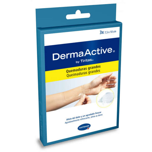Hartmann DermaActive Large burns 3X7.5x10cm 3 Units - Jag Couture Beauty