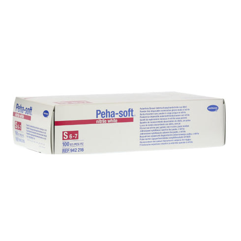 Hartmann Peha-Solf Nitrile White Powderfree Small Size - Jag Couture Beauty