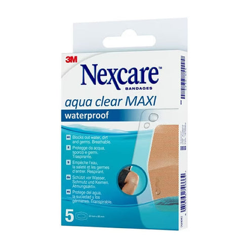 Nexcare Aqua Clear Maxi Waterpoof 5 Units Jag Couture Beauty