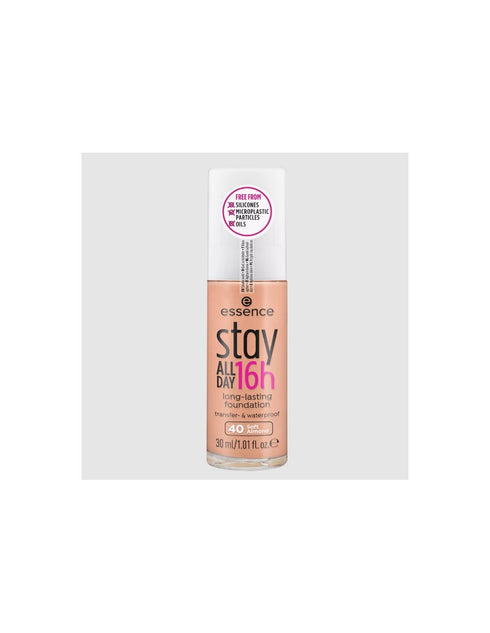 Essence Cosmetics Stay All Day 16h Long-Lasting Maquillaje 40-Soft Almond 30ml - Jag Couture Beauty