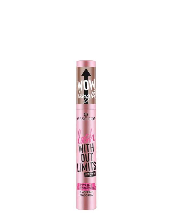 Essence Cosmetics Lash With Out Limits Extreme Lengthening y Volume 02-Brown 13ml - Jag Couture Beauty