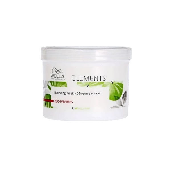 Wella Elements Renewing Mask Paraben Free Jag Couture Beauty