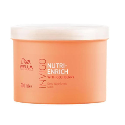 Wella Invigo Nutri Enrich Deep Nourishing Mask 500ml - Jag Couture Beauty