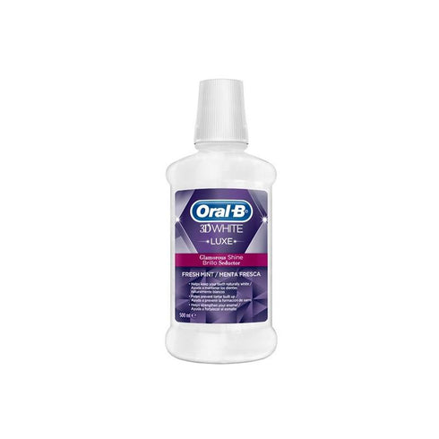 Oral-B Mouthwash 3dw Luxe Brillo Seductor 500ml - Jag Couture Beauty