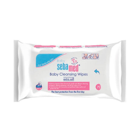 Sebamed Baby Cleansing Wipes 72u - Jag Couture Beauty
