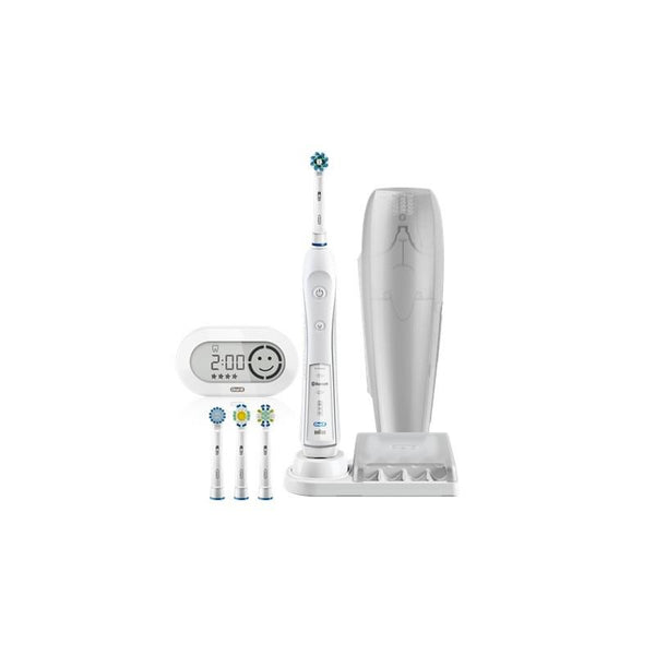 Oral-B™ Pro6000 Cross Action White Electric Toothbrush - Jag Couture Beauty