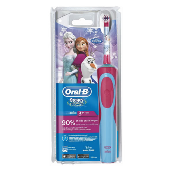 Oral B Stages Frozen Electric Toothbrush - Jag Couture Beauty