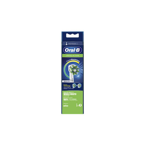Oral-B Cross Action Toothbrush Refill 3 Pcs. - Jag Couture Beauty