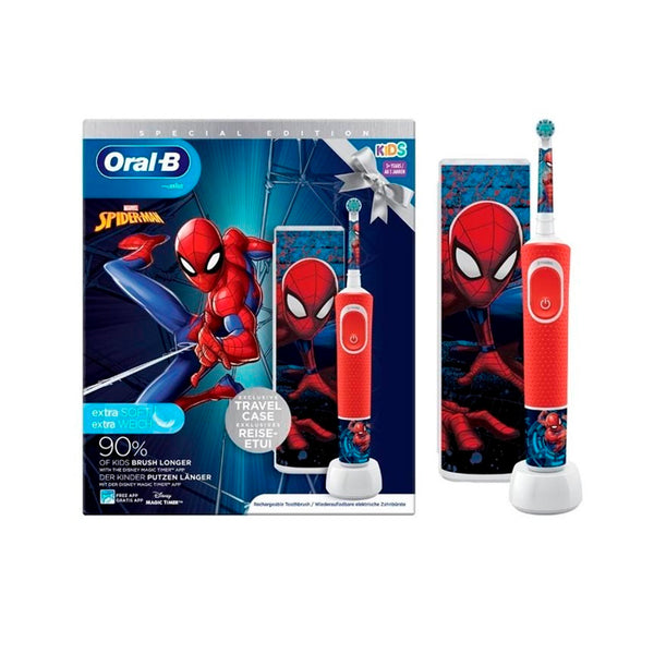 Oral-B Kids Spiderman Electric Brush Set 2 Pieces - Jag Couture Beauty
