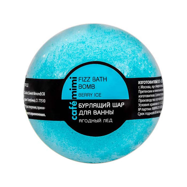 Natura Siberica Cafe Mini Bomba Efervescente Berry Ice 1un Jag Couture Beauty