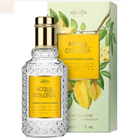 4711 Acqua Colonia Starfruit y White Flowers Eau De Cologne Spray 50ml Jag Couture Beauty