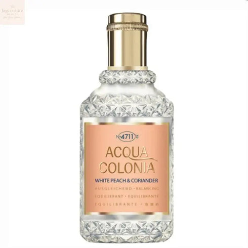 4711 Acqua Colonia White Peach & Coriander Eau De Cologne Spray 50ml Jag Couture Beauty