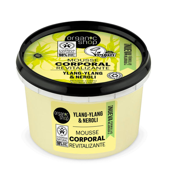 Organic Shop Ylang-Ylang Mousse Corporal Revitalizante 250ml Jag Couture Beauty