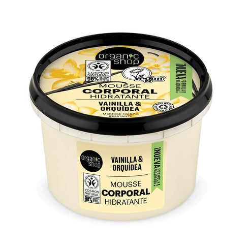 Organic Shop Vanilla Bourbon Mousse Corporal Hidratante 250ml Jag Couture Beauty