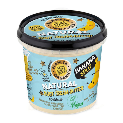 Natura Siberica Skin Super Good Natural Body Crema Banana Split 360ml Jag Couture Beauty
