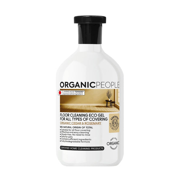 Organic People For All Types Of Covering Organic Cedar Floor Cleansing Eco Gel 200ml Jag Couture Beauty