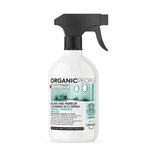 Organic People Glass y Mirror Cleansing Eco Spray 200ml Jag Couture Beauty
