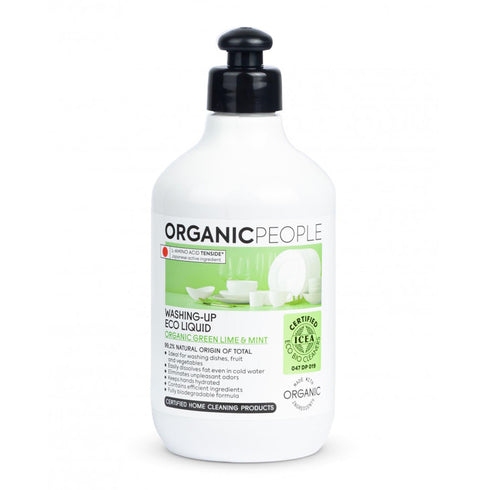 Organic People Lime y Mint Washing-Up Eco Liquid 200ml Jag Couture Beauty