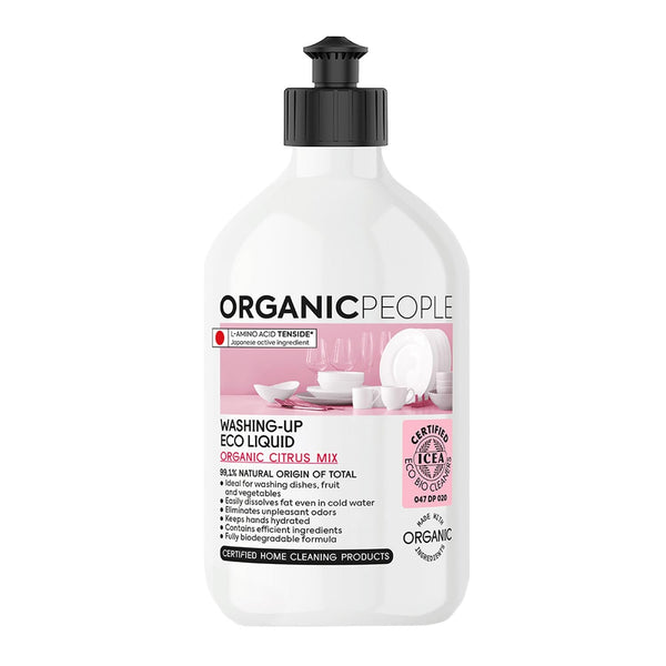 Organic People Organic Citrus Mix Washing-Up Eco Liquid 200ml Jag Couture Beauty