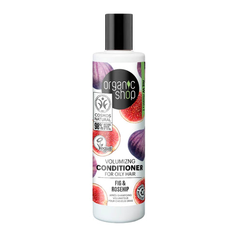 Organic Shop Fig Volumizing Acondicionador Cabello Graso 280ml Jag Couture Beauty