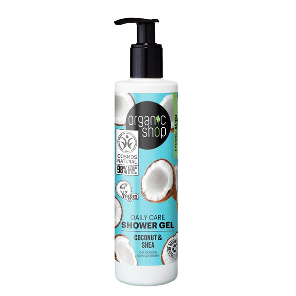Organic Shop Coco Gel De Baño Diario 280ml Jag Couture Beauty