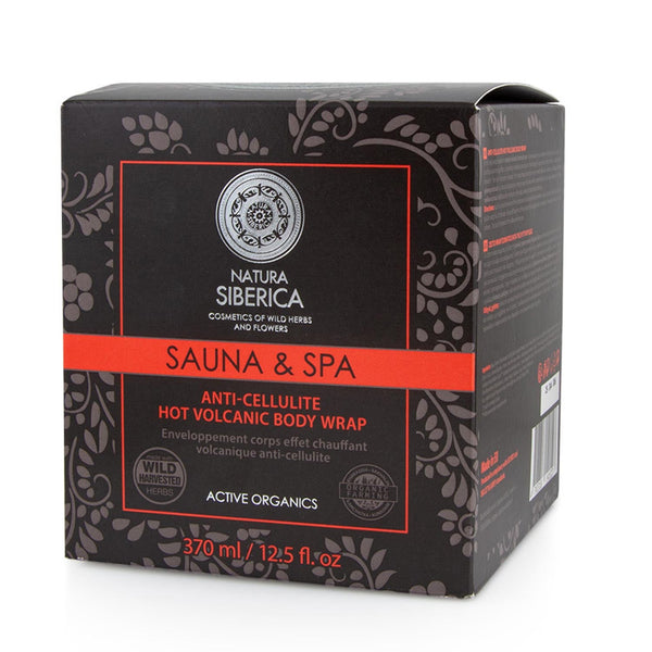 Natura Siberica Sauna y Spa Body Wrap Anti-Celulitico Hot Volcanic 370ml Jag Couture Beauty