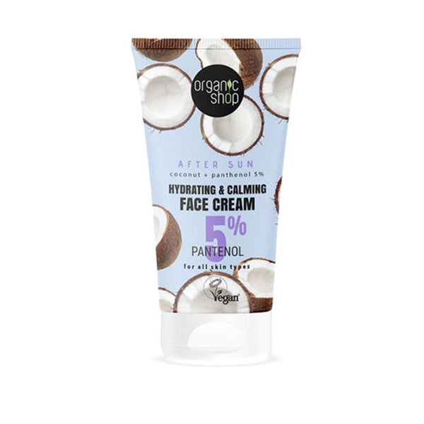 Organic Shop Coconut Crema Facial 5 Pantenol 50ml - Jag Couture Beauty