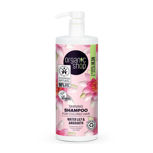 Organic Shop Water Lily Champu Cabello Teñido 1000ml Jag Couture Beauty