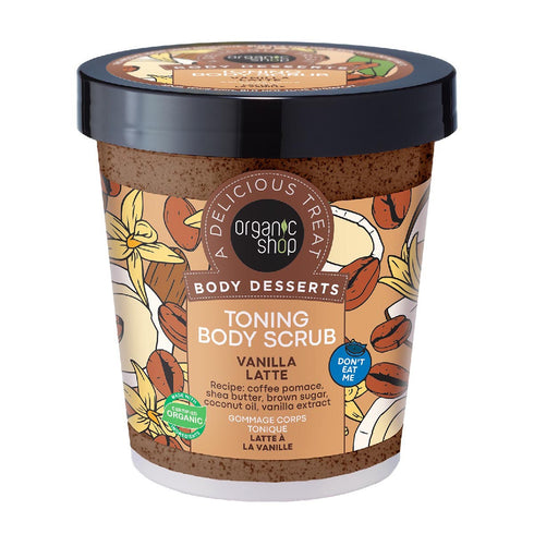 Organic Shop Vanilla Latte Exfoliante Corporal 450 ml