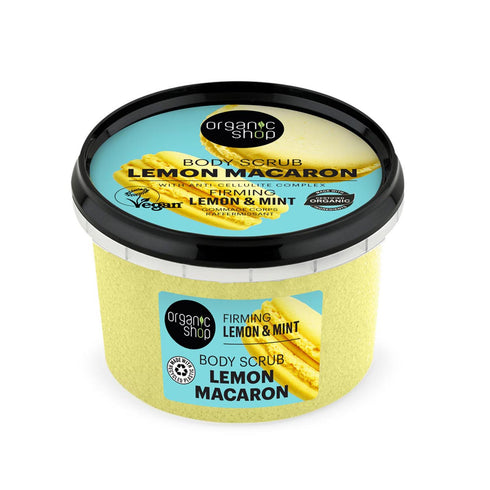 Organic Shop Firming Exfoliante Corporal Lemon Maracon 450ml - Jag Couture Beauty
