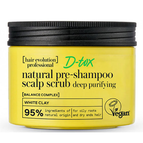 Natura Siberica Natural Pre Shampoo Scalp Scrub D-Tox Deep Purifying 150ml - Jag Couture Beauty