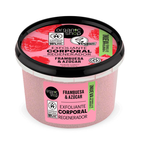 Organic Shop Frambuesa Exfoliante Corporal Frambuesa 250ml Jag Couture Beauty