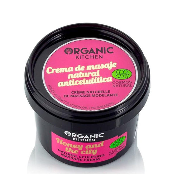 Organic Shop Organic Kitchen Honey and The City Crema De Masaje Natural Anti-Celulitica 100ml - Jag Couture Beauty