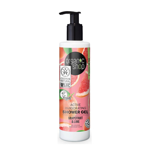 Organic Shop Grapefruit Gel De Baño 280ml Jag Couture Beauty