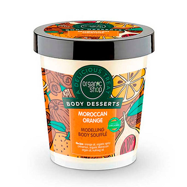 Organic Shop Moroccan Orange Body Souffle 450ml Jag Couture Beauty