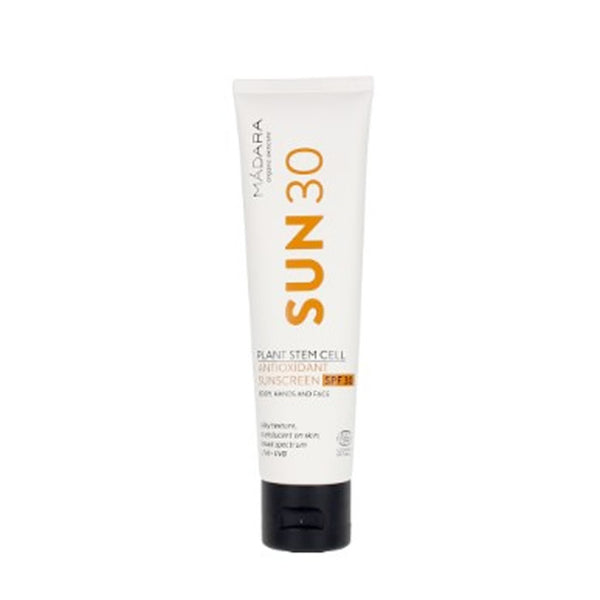 Mádara Plant Stem Cell Antioxidant Sunscreen SPF30 100ml - Jag Couture Beauty