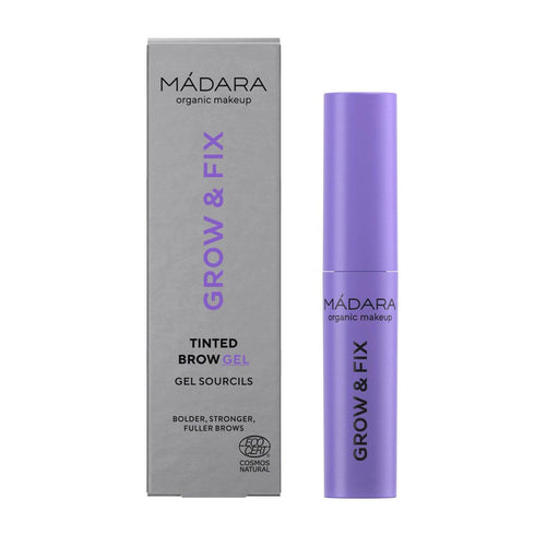 Mádara Madara Grow y Fix Tinted Brow Gel 03 Frosty Taupe 1un - Jag Couture Beauty