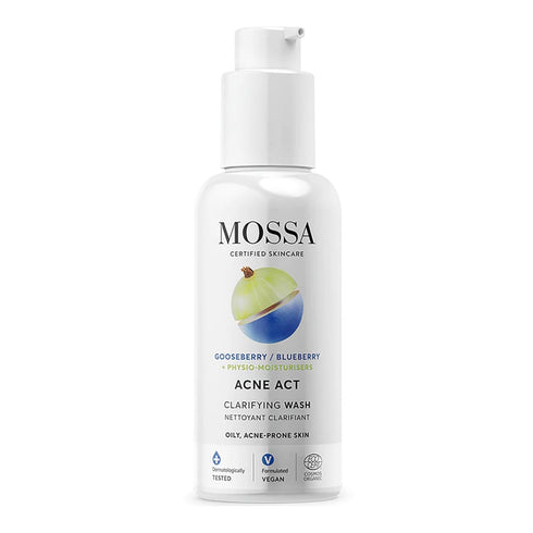 Mossa Cosmetics Mossa Acne Act Gel Limpiador Facial 140 ml