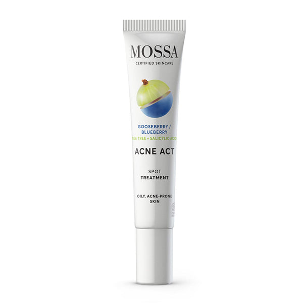 Mossa Cosmetics Mossa Acne Act Tratamiento Anti-Acne Blueberry 15ml - Jag Couture Beauty