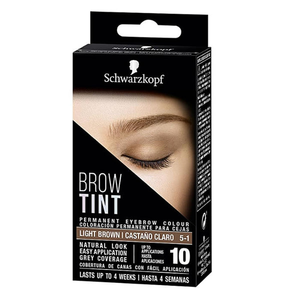 Schwarzkopf Brow Tint Light Brown 5-1 - Jag Couture Beauty