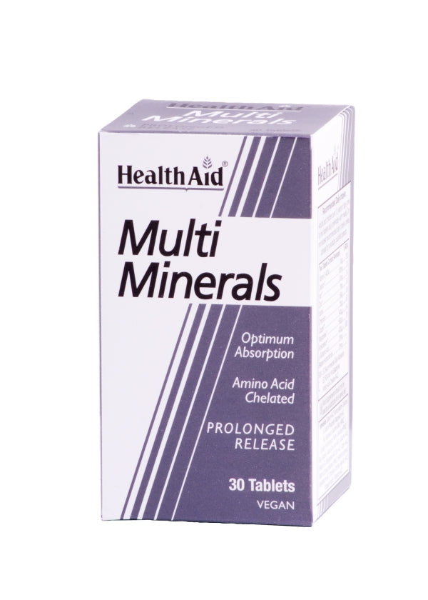 Health Aid Multiminereals 30 Comp