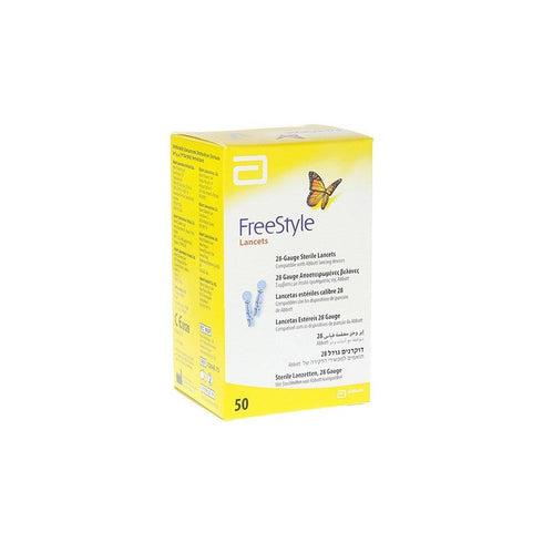 Abbott Freestyle 50 sterile Glukose-Lanzetten