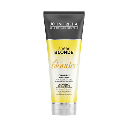 John Frieda Sheer Blonde Go Blonder Lightening Shampoo 250ml - Jag Couture Beauty
