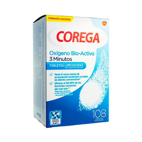 Corega Bio-Active Oxygen 108U Jag Couture Beauty