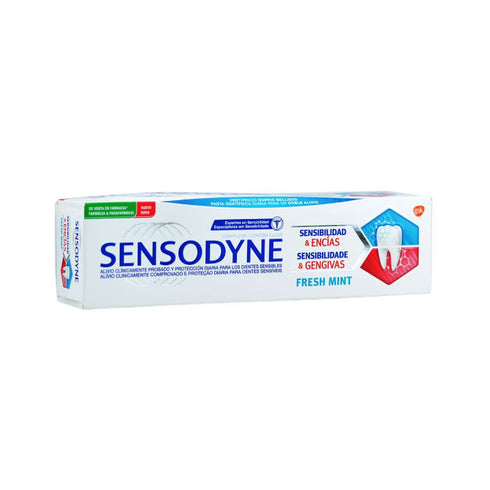 Sensodyne Sensitivity and Gums Fresh Mint 75ml - Jag Couture Beauty