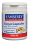 Lamberts Ginger Extracto Jengibre 60 Caps Jag Couture Beauty