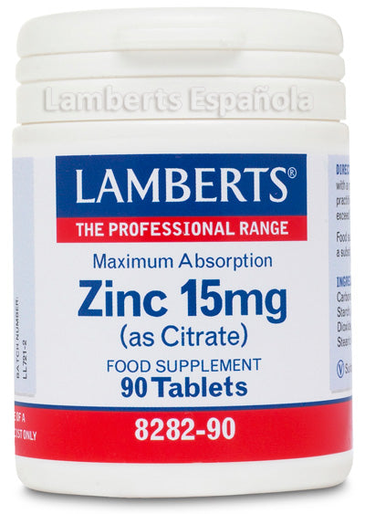 Lamberts Zinc 15 Mg 90 Tabs Jag Couture Beauty