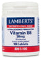 Lamberts Vitamina B6 50 Mg 100 Tabs
